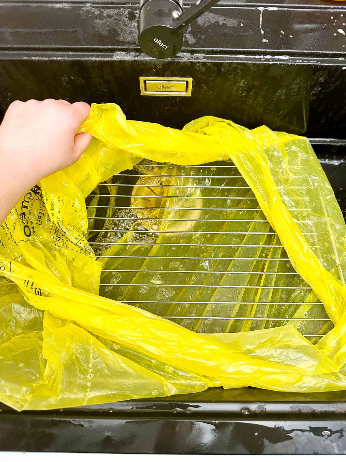 Effortless Oven Rack Rescue Using Ammonia