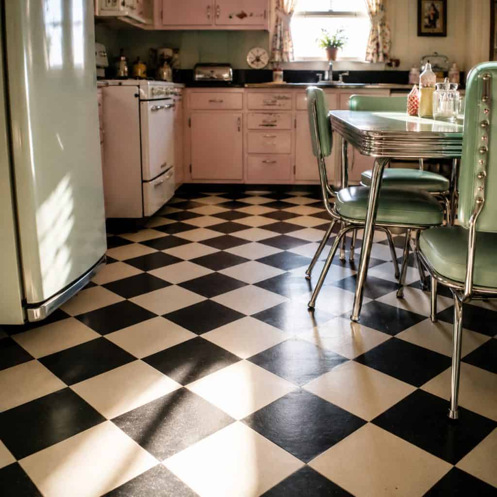 Flooring With a Graphic Pulse