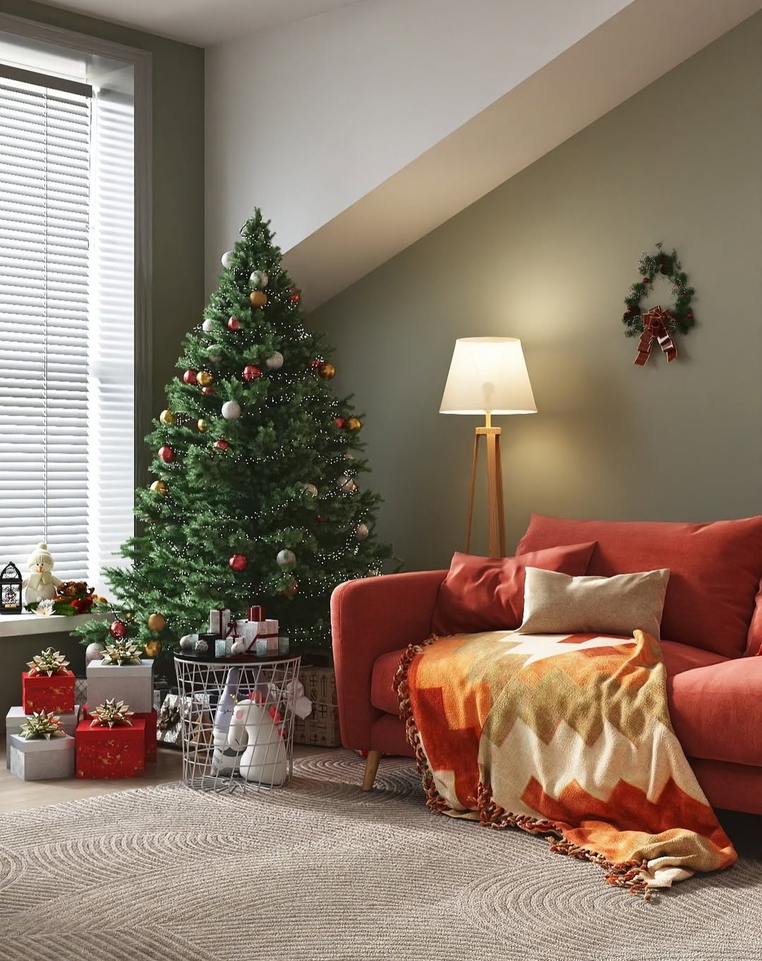 Add One Tree to a Modern Room