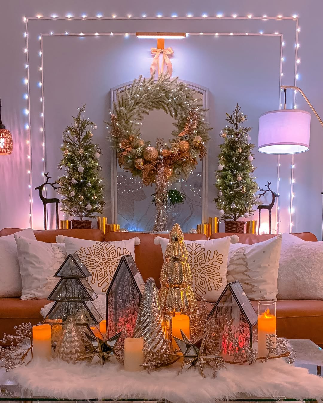 Ground the Look with Natural Material