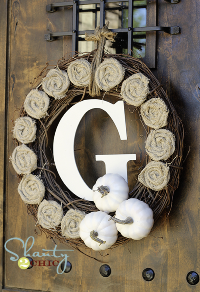 Chic & Affordable Autumn Wreath
