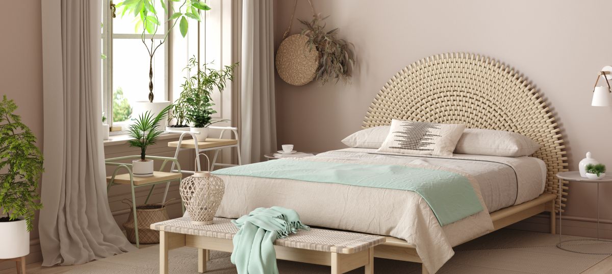Natural Elegance: Styling Your Bedroom with a Rattan Headboard