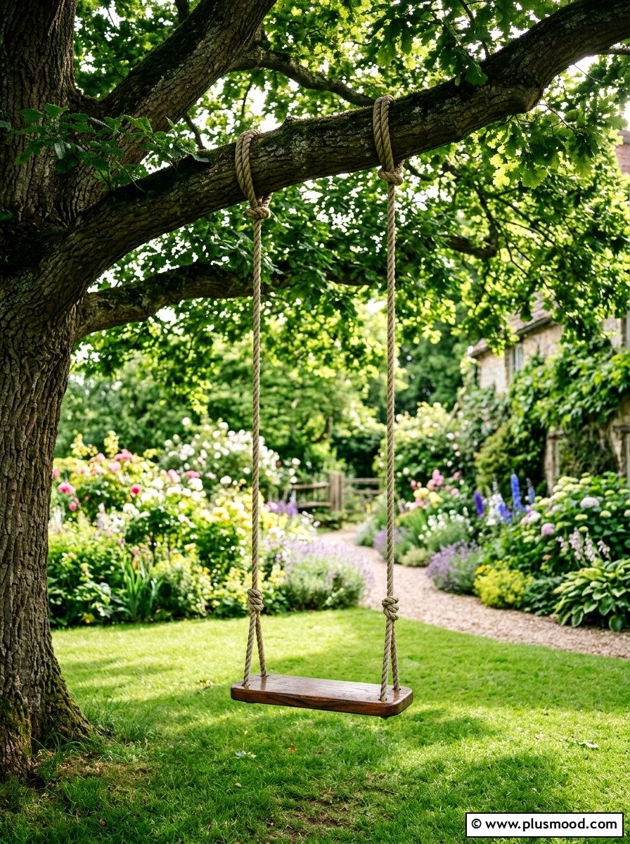 Hang a Swing Where the Shade Is Best