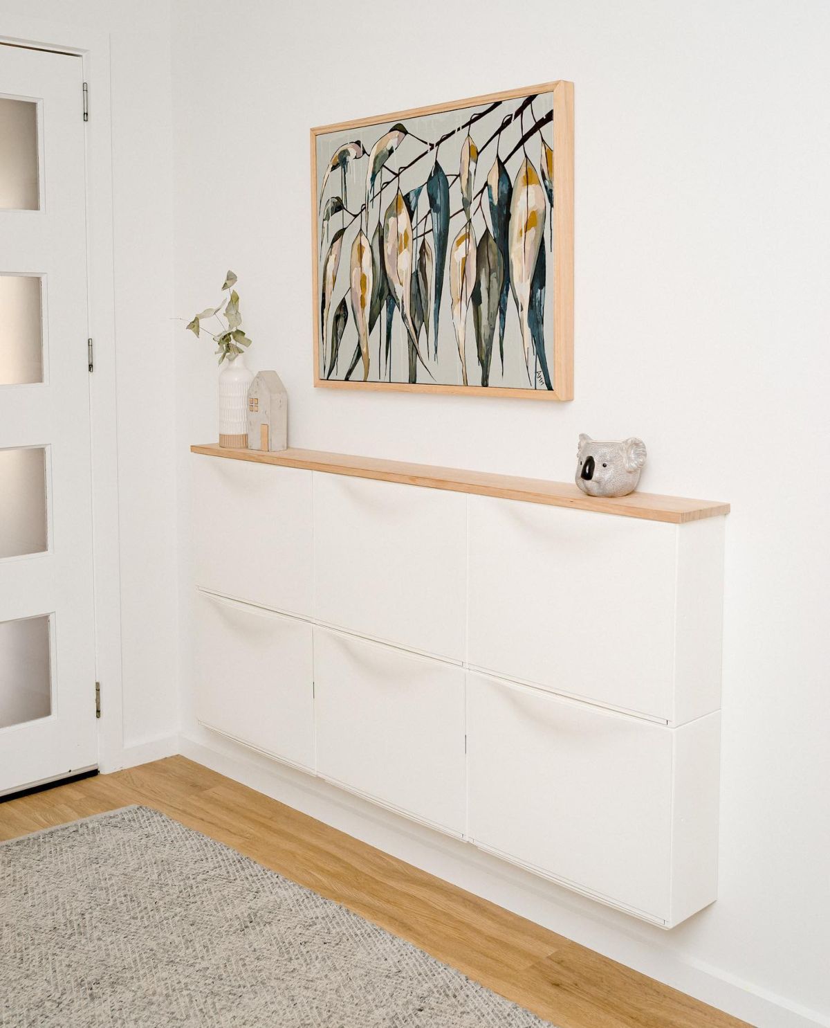 Floating Footwear Storage Units