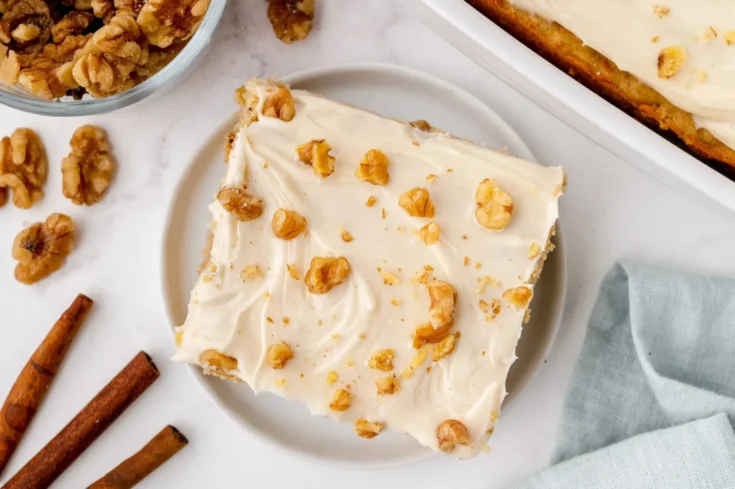 Maple-Sweet Butternut Sheet Cake