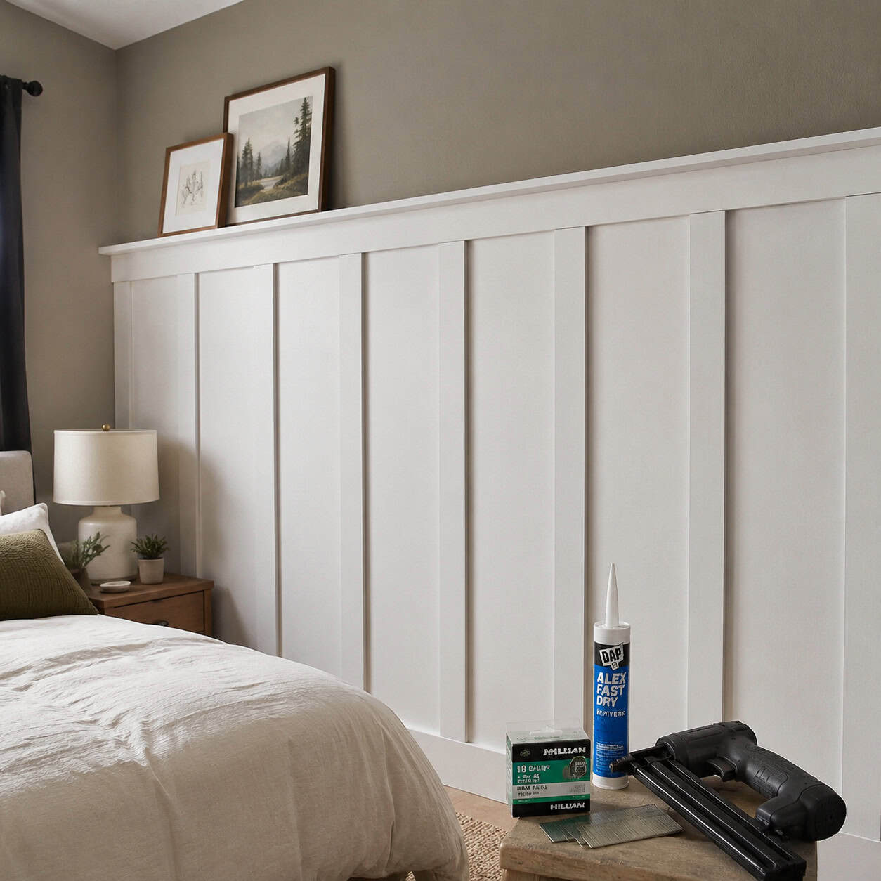 Craft a Board-and-Batten Wall for Vertical Interest