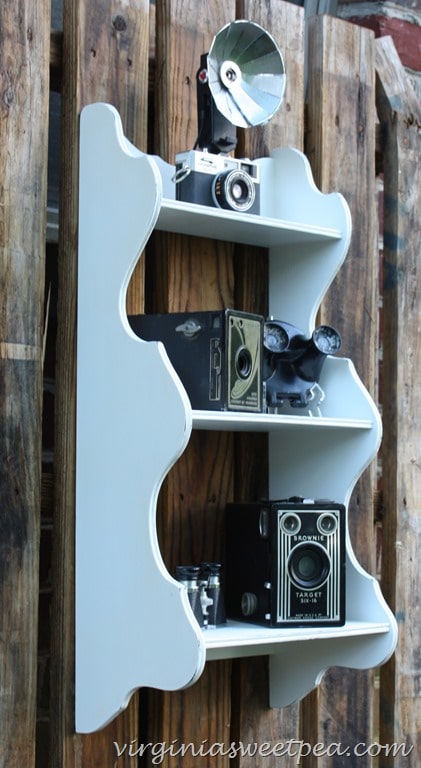Vintage-Inspired Triple-Tier Display