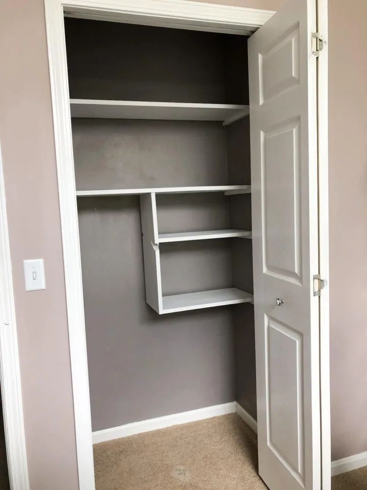 Built-In Closet Shelving Upgrade
