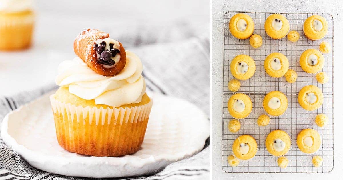Orange-Ricotta Holiday Cupcakes