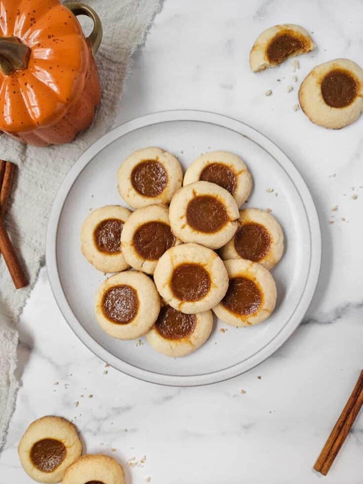 Harvest Heart Pumpkin Cookies