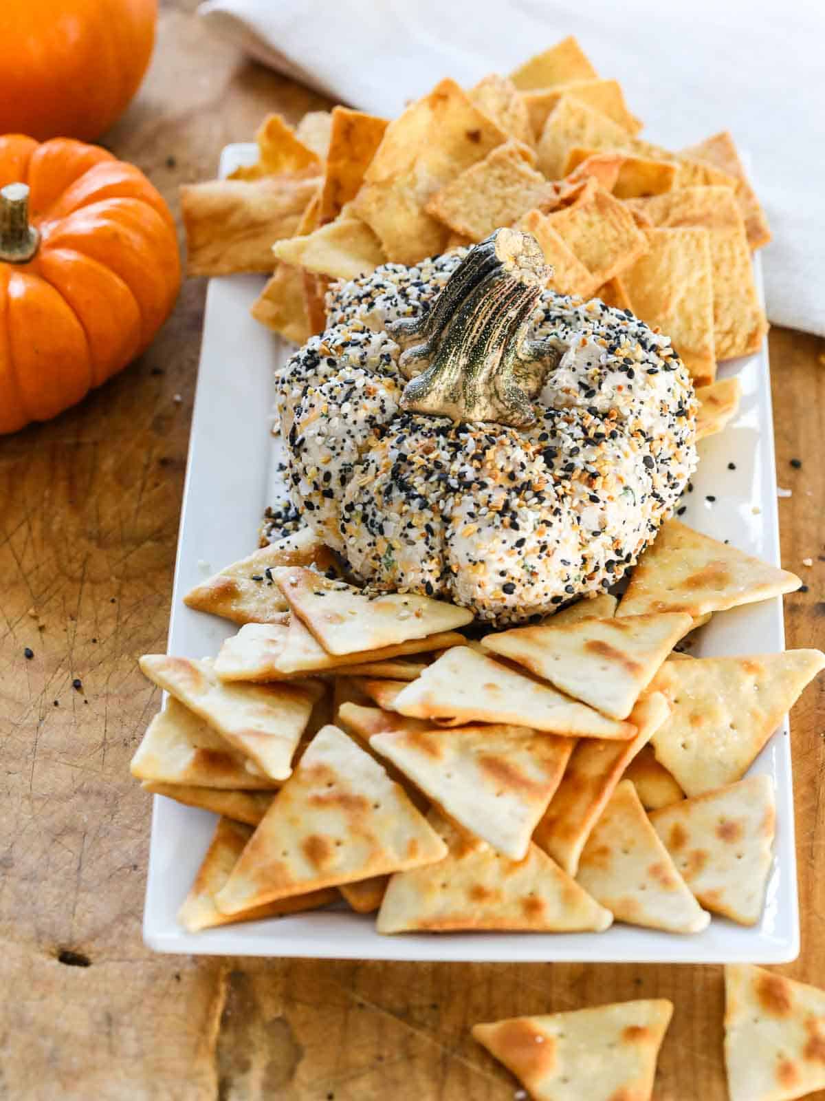 Seeded Savory Cheese Sphere
