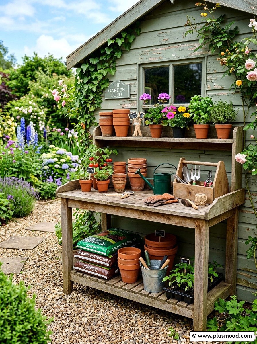 Set Up a Dedicated Potting Corner