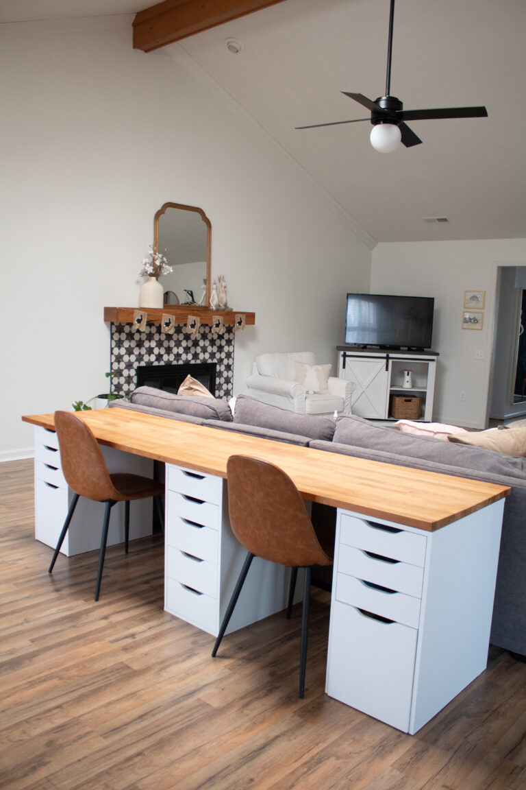 The Ultimate Side-by-Side Workspace: Create a Collaborative Double Desk