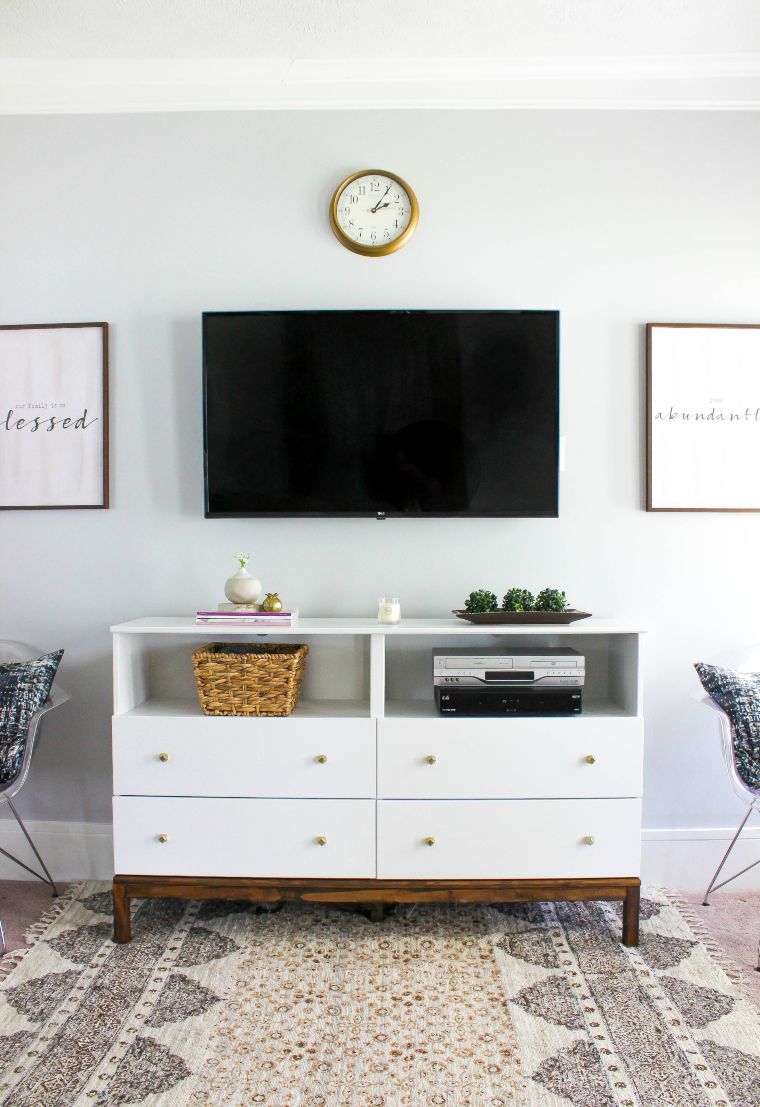 Transform Dressers into Multipurpose Stylish TV Stands