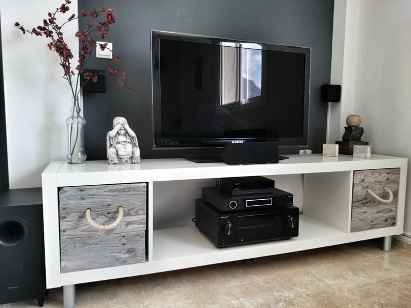 Create a Mobile TV Stand with Casters for Easy Relocation