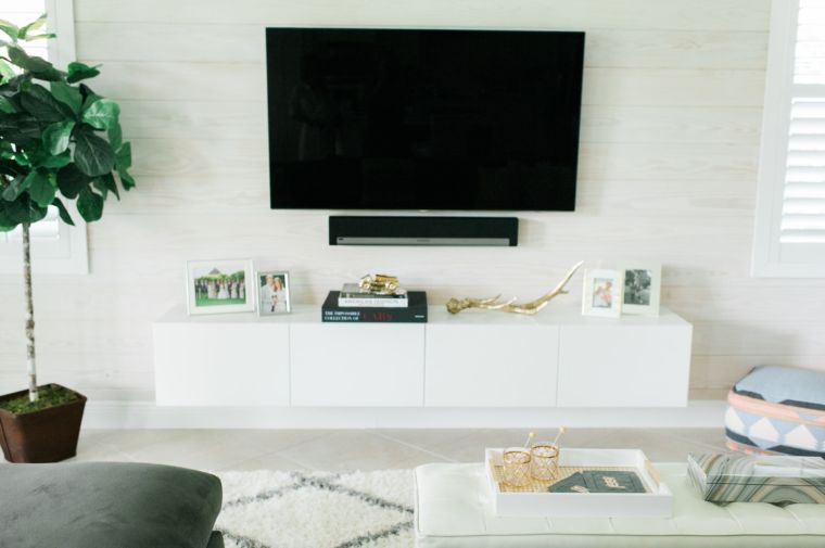 Design a Seamless Built-In TV Stand for a Custom Look