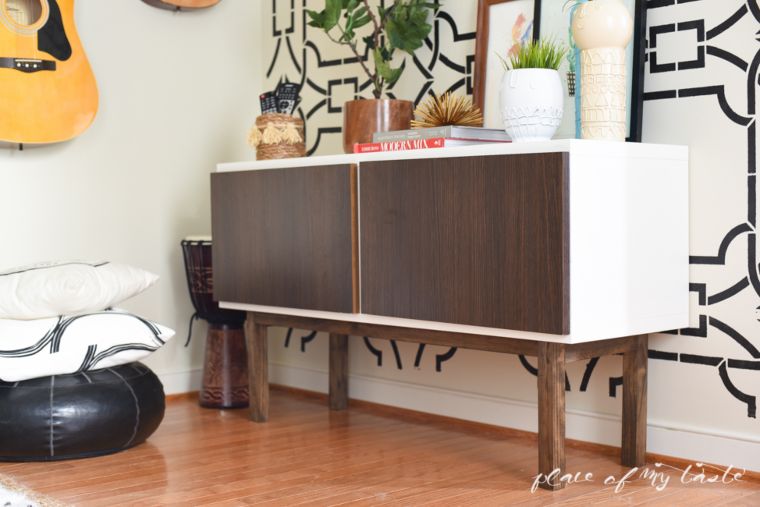 Craft a Mid-Century Inspired TV Stand Using RAST Dressers