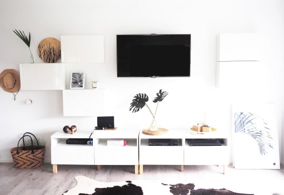 Mix and Match IKEA Components for a Custom TV Stand