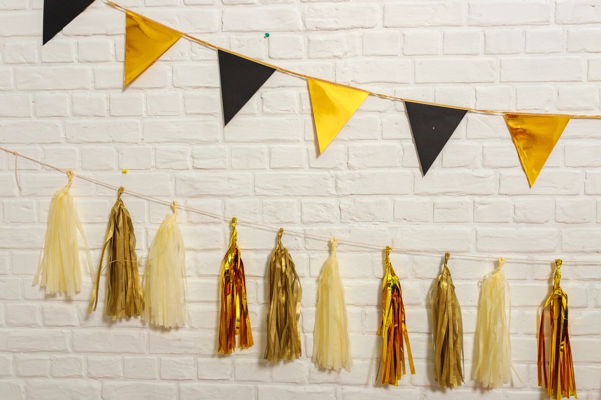 Handmade Tassel Garland Banner