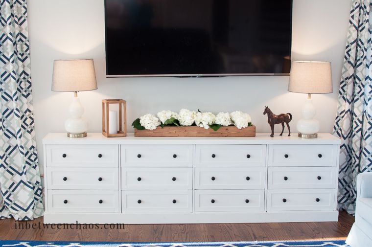 Refresh an Old TV Stand with Rustic Pine and Barn Door Style