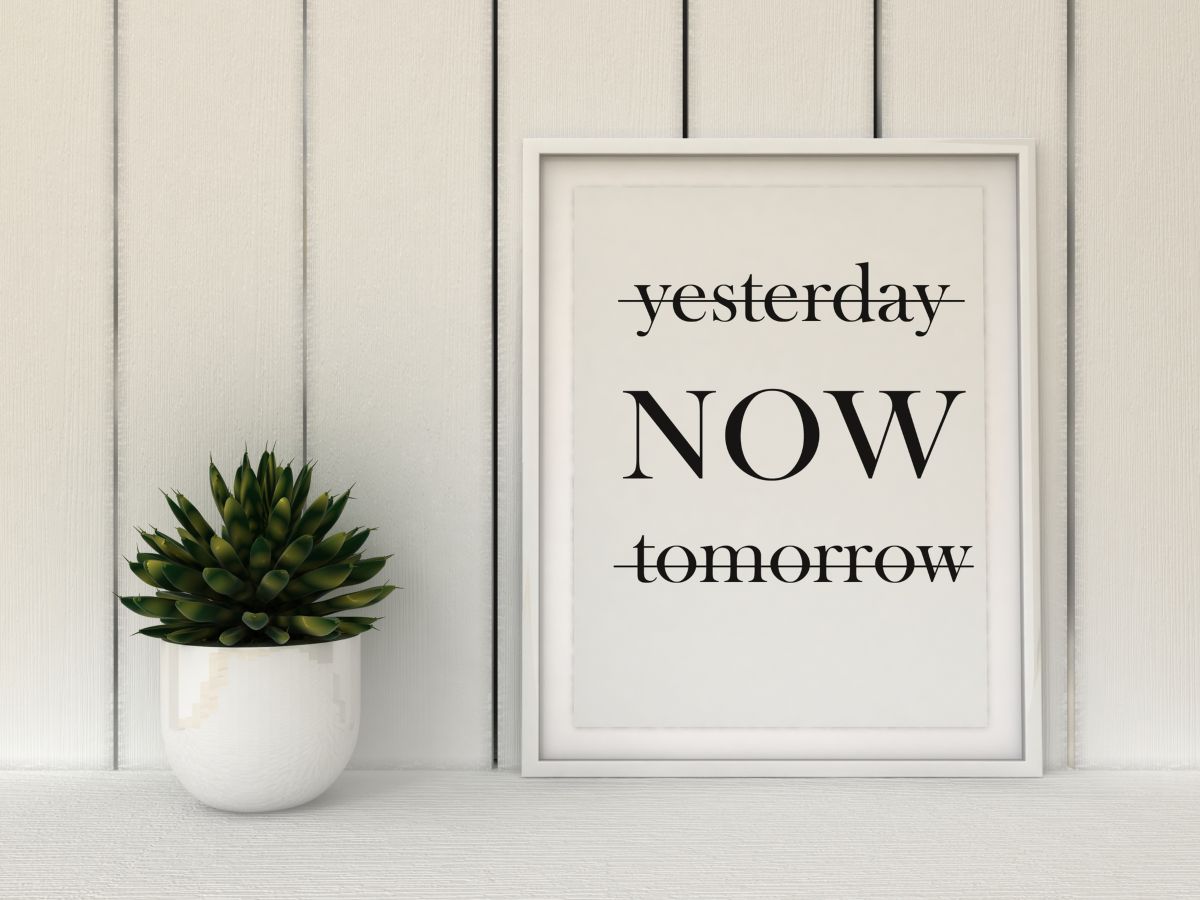Daily Mantras Wall Display