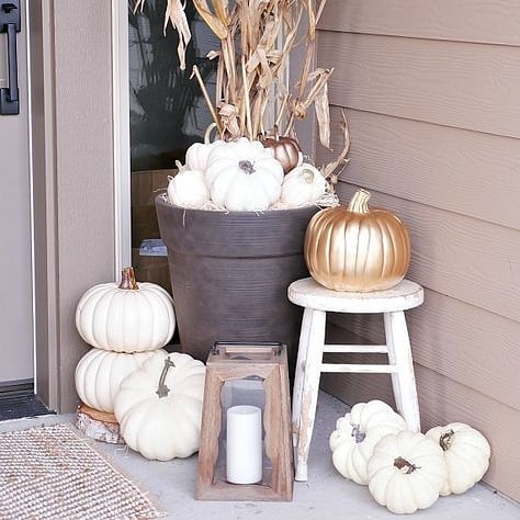 Chic and Subtle Fall Porch Vibes