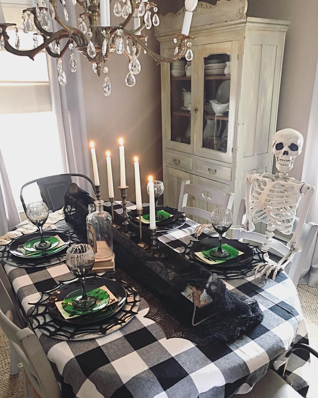 Dinner With a Spooky Companion