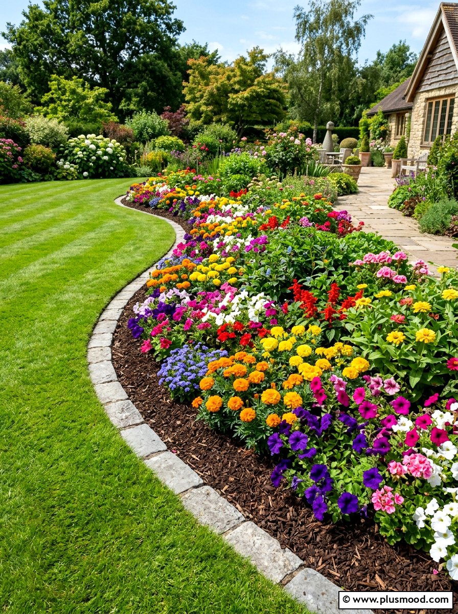 Outline Flower Beds With a Crisp Edge