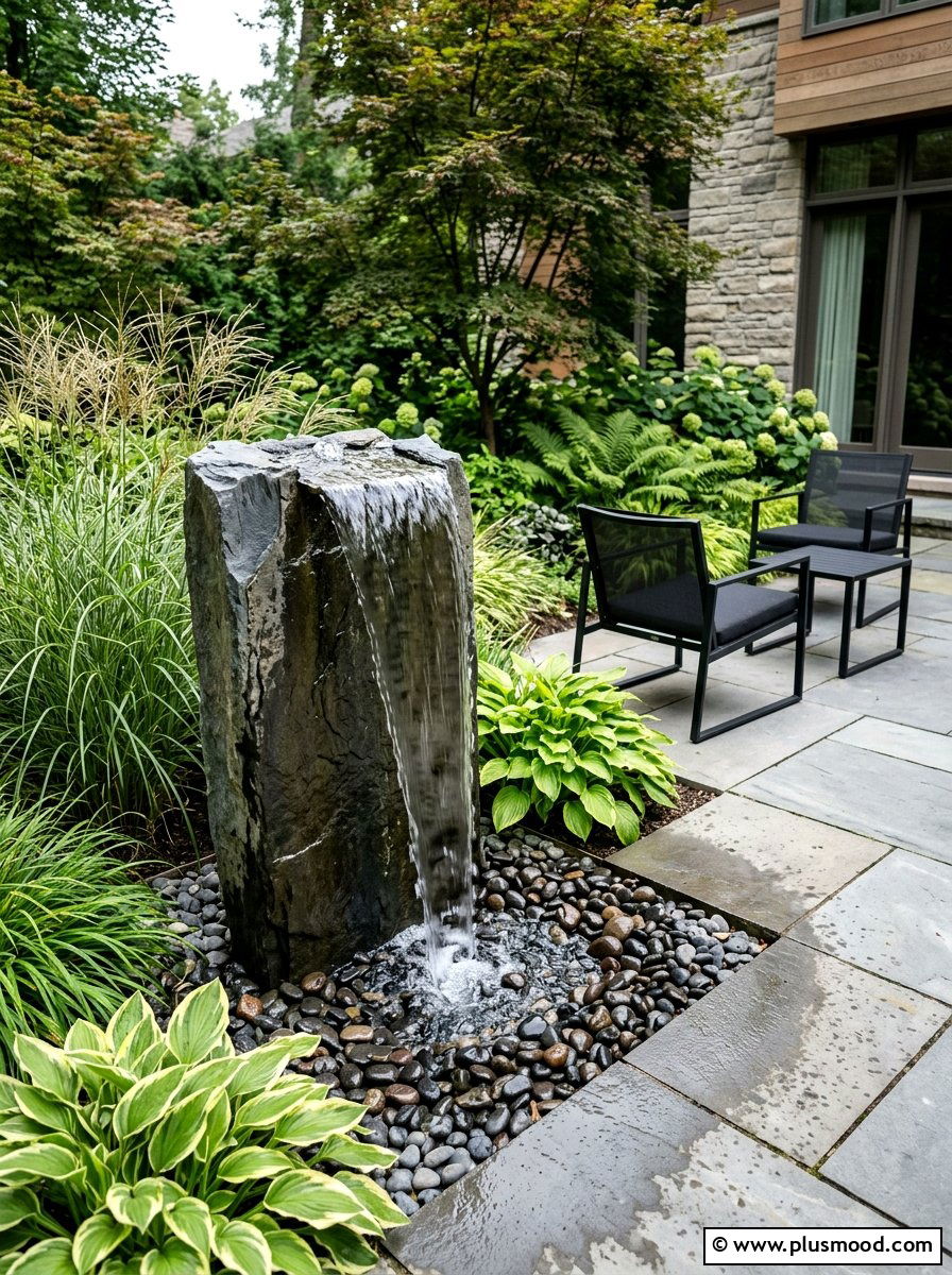 Add a Contemporary Water Accent