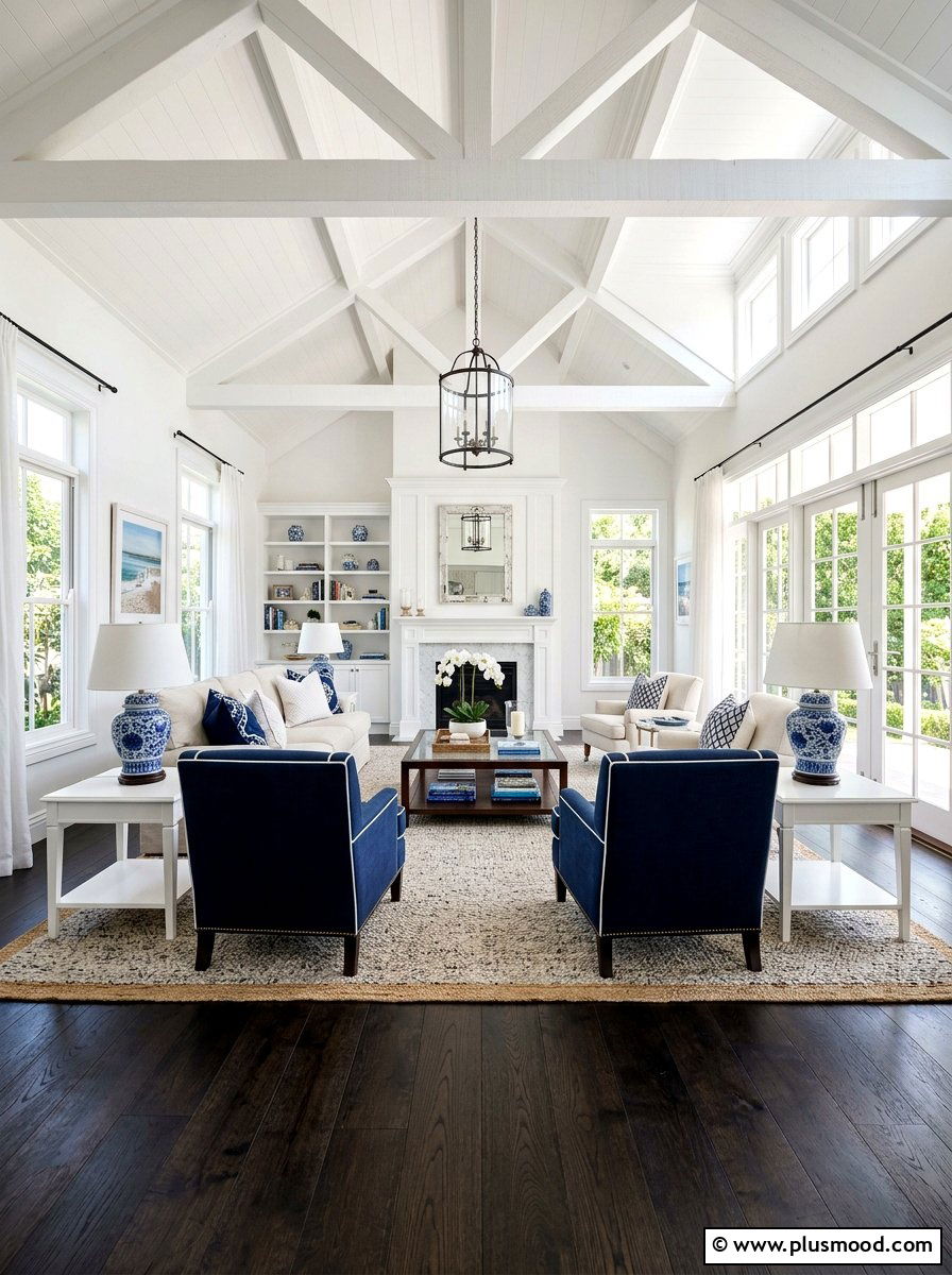 Elevated Coastal Elegance: The Hamptons-Inspired Lounge