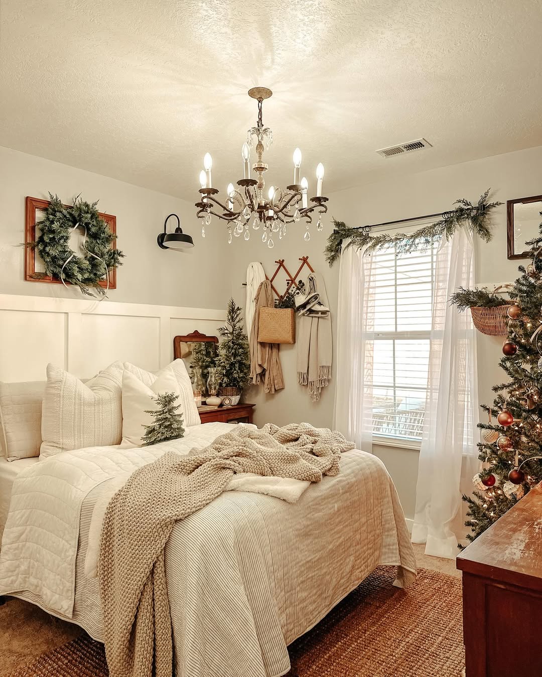 Keep Farmhouse Christmas Quiet and Textural