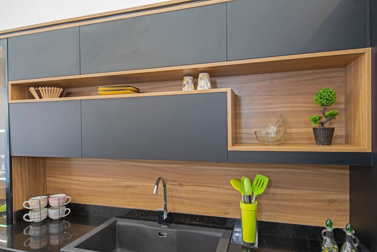 Seamless Built-In Wall Cabinets