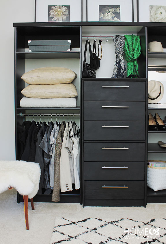 Build a Full Wardrobe from Two IKEA Rast Dressers