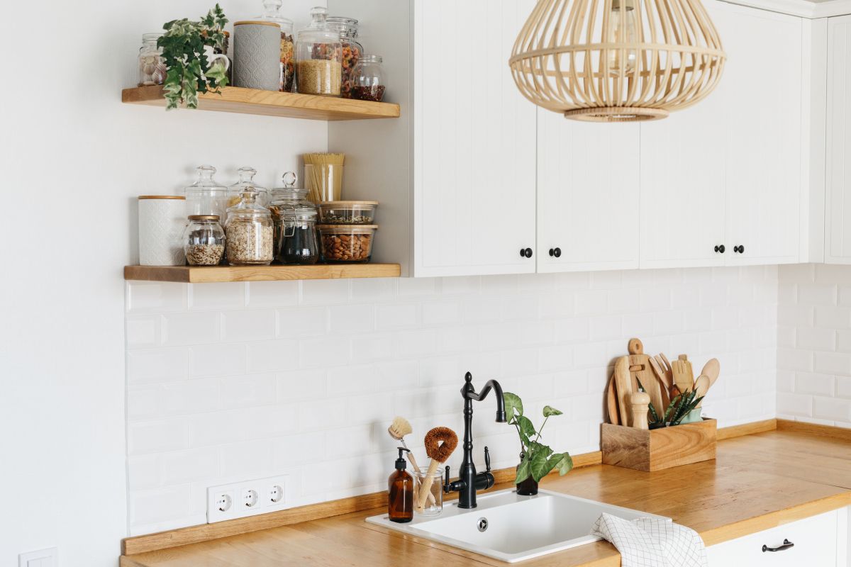 Corner Storage Shelves