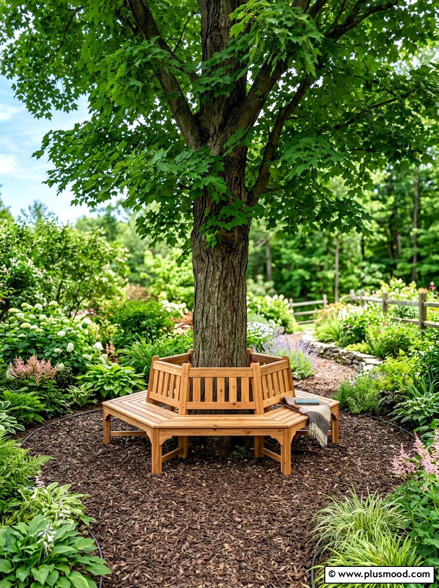 Make a Mature Tree Part of the Seating Plan