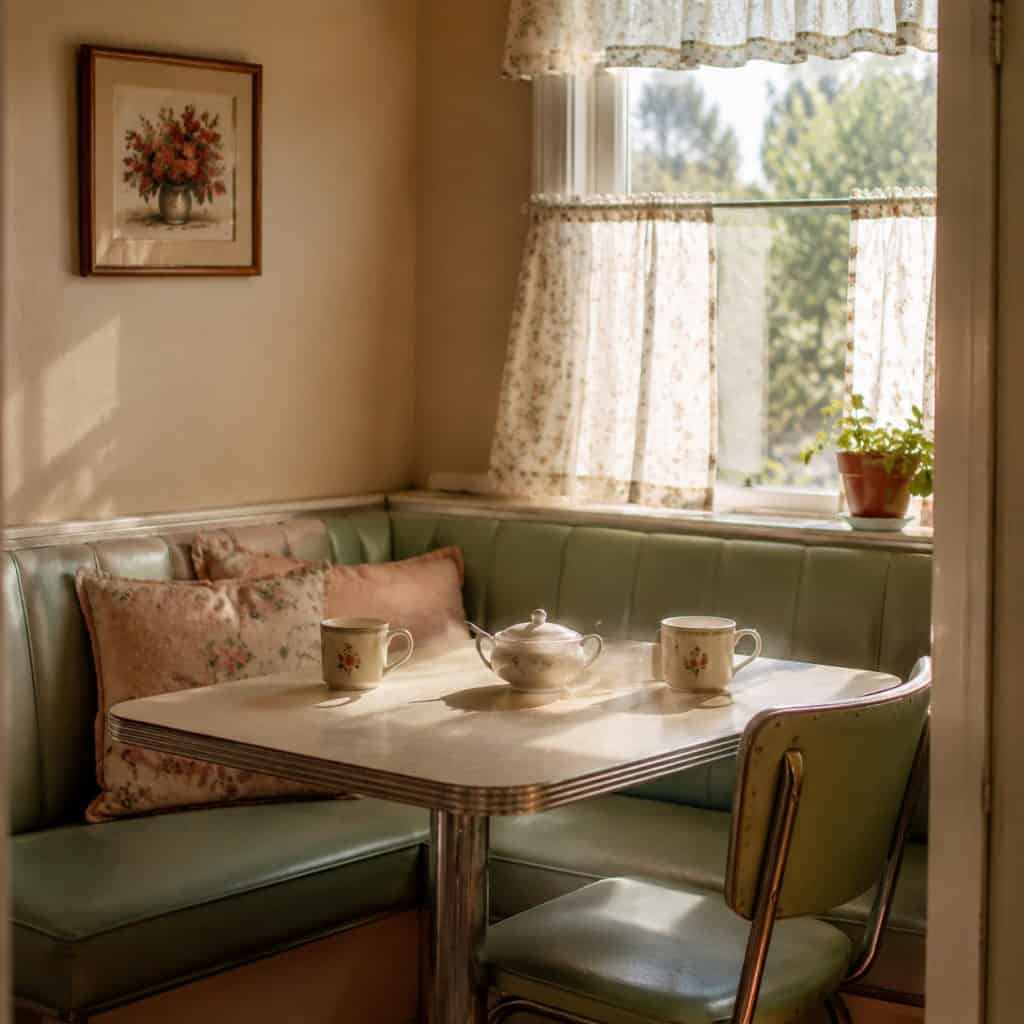 A Breakfast Corner Built for Lingering