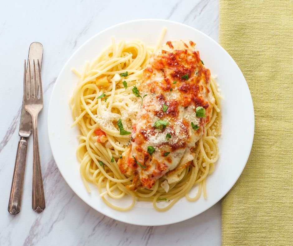 Quick & Fresh Bruschetta Chicken Pasta
