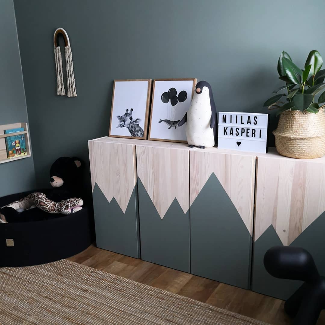 Playful Painted Patterns for Kids’ Rooms