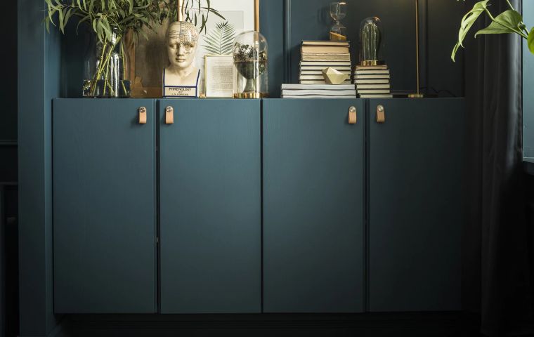 Floating Built-In Cabinets