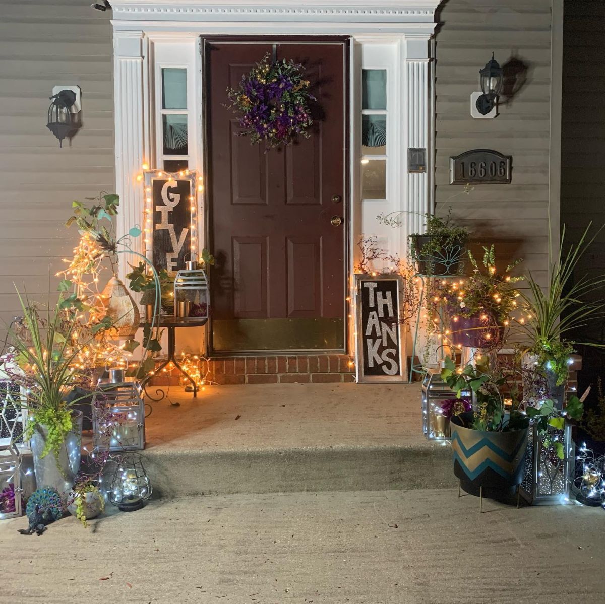Twinkling Lights to Set the Mood