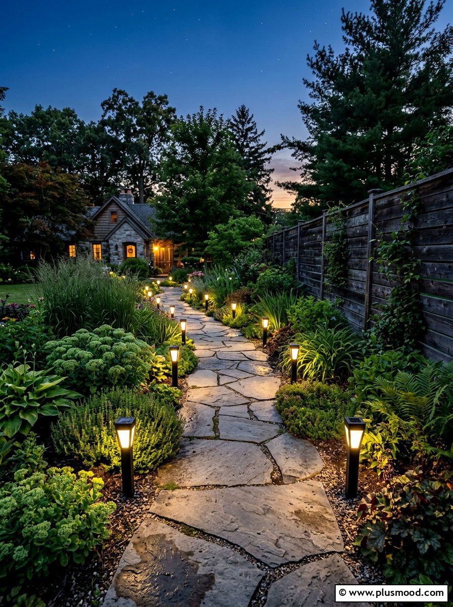 Give Evening Walkways a Softer Glow