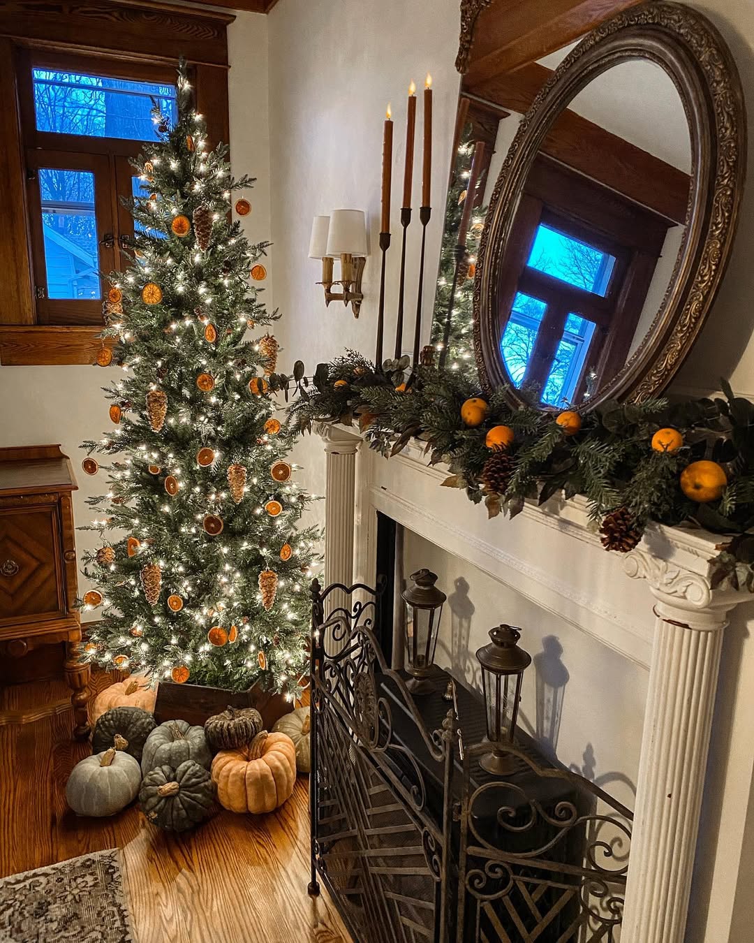 Frame the Room with Greenery