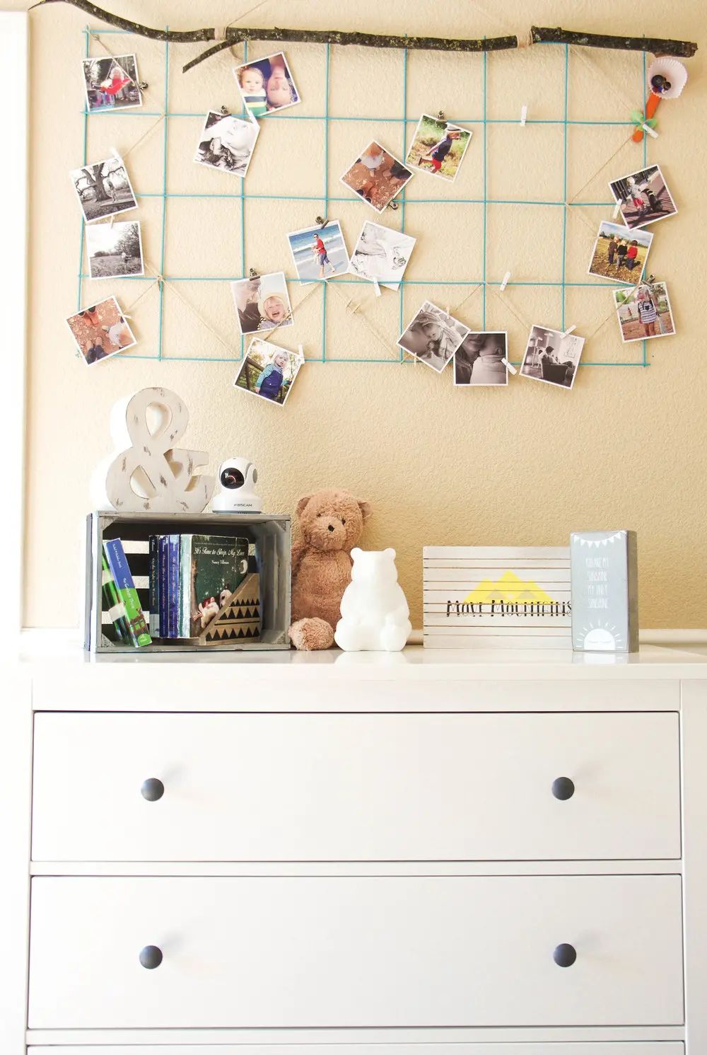 Curated Instagram Photo Wall Display
