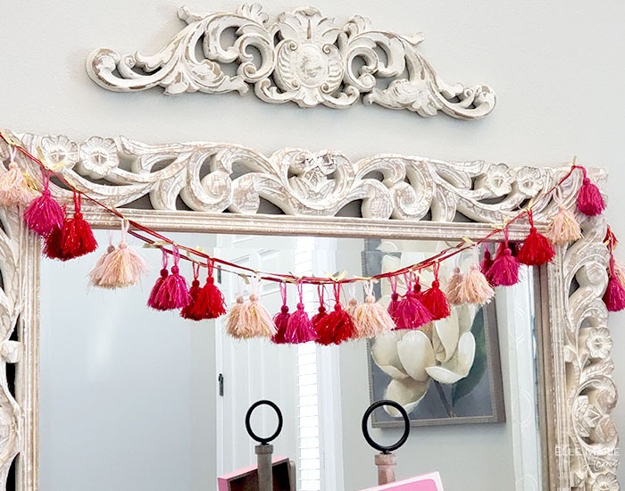Playful Pink Tassel Garland