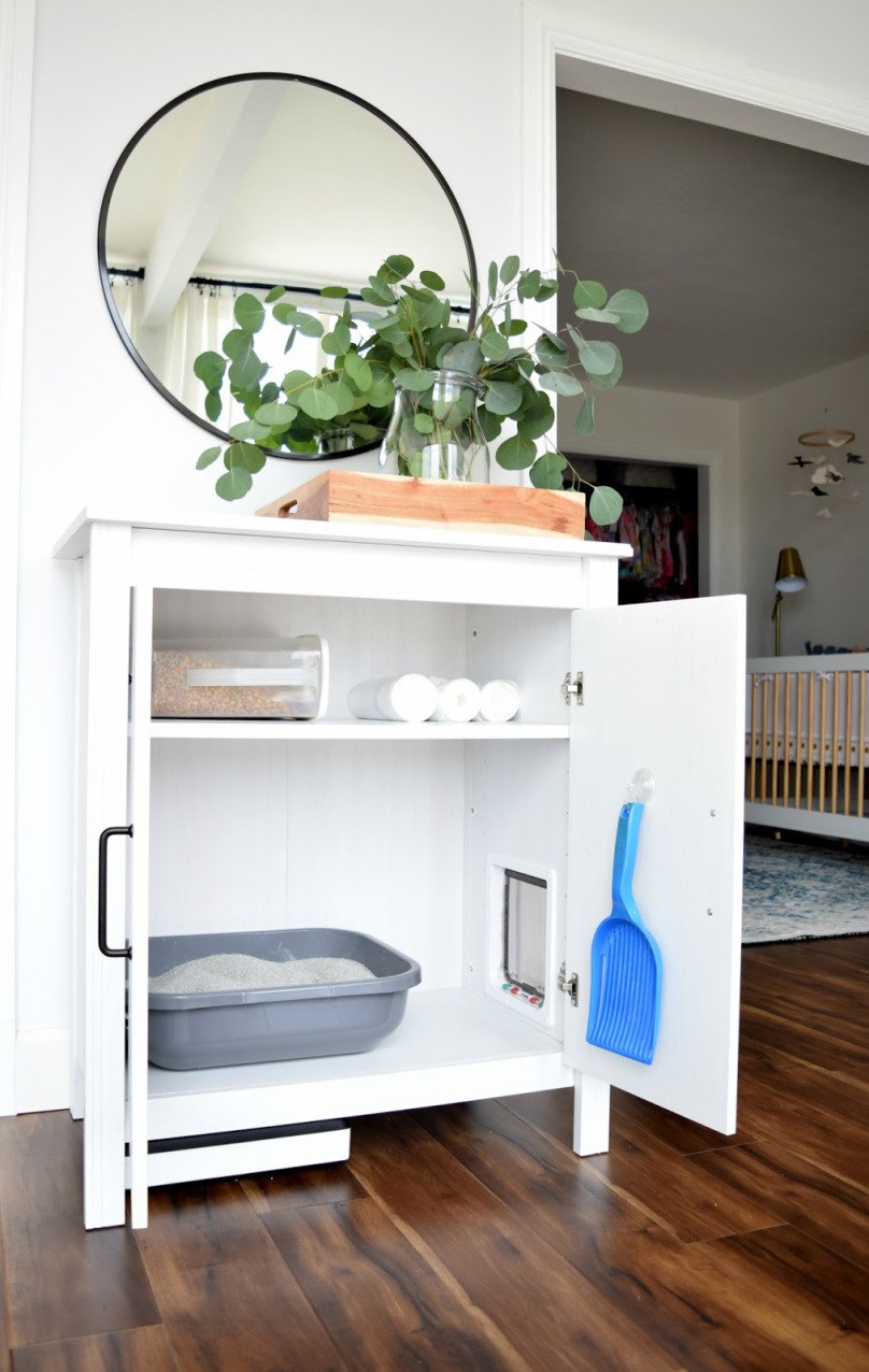 IKEA Brimnes Litter Box Hack: Create a Hidden, Stylish Cat Cabinet