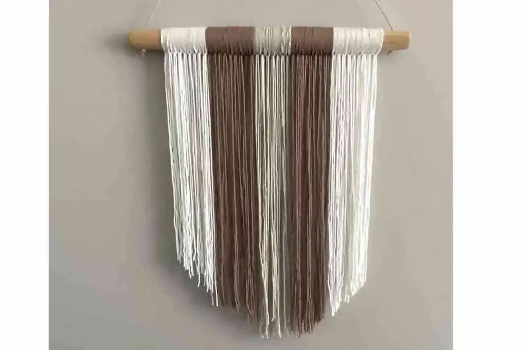 Boho Yarn Wall Tapestry