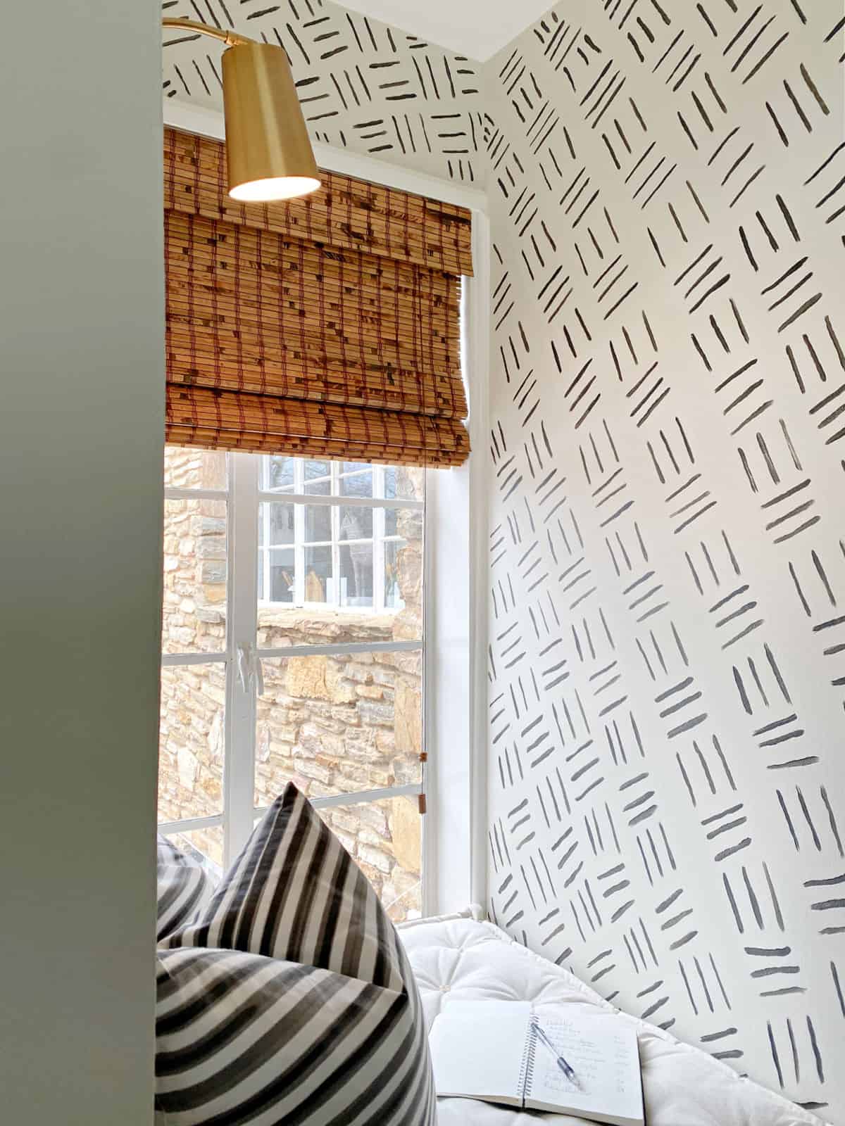 Hand-Painted Accent Wall Mural