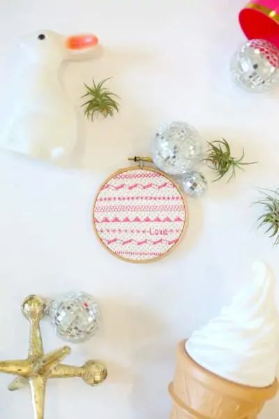 Handcrafted Embroidery Wall Art