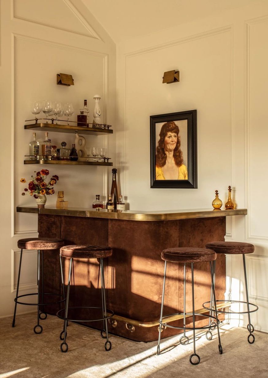 Create a Chic Spot for Entertaining with a Home Bar