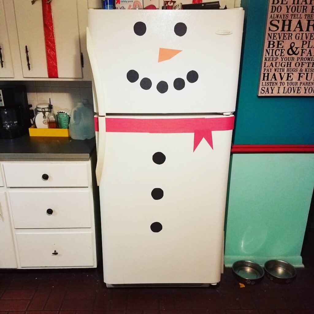 Frosty Fridge Fun: Transform Your Appliance into a Winter Wonder